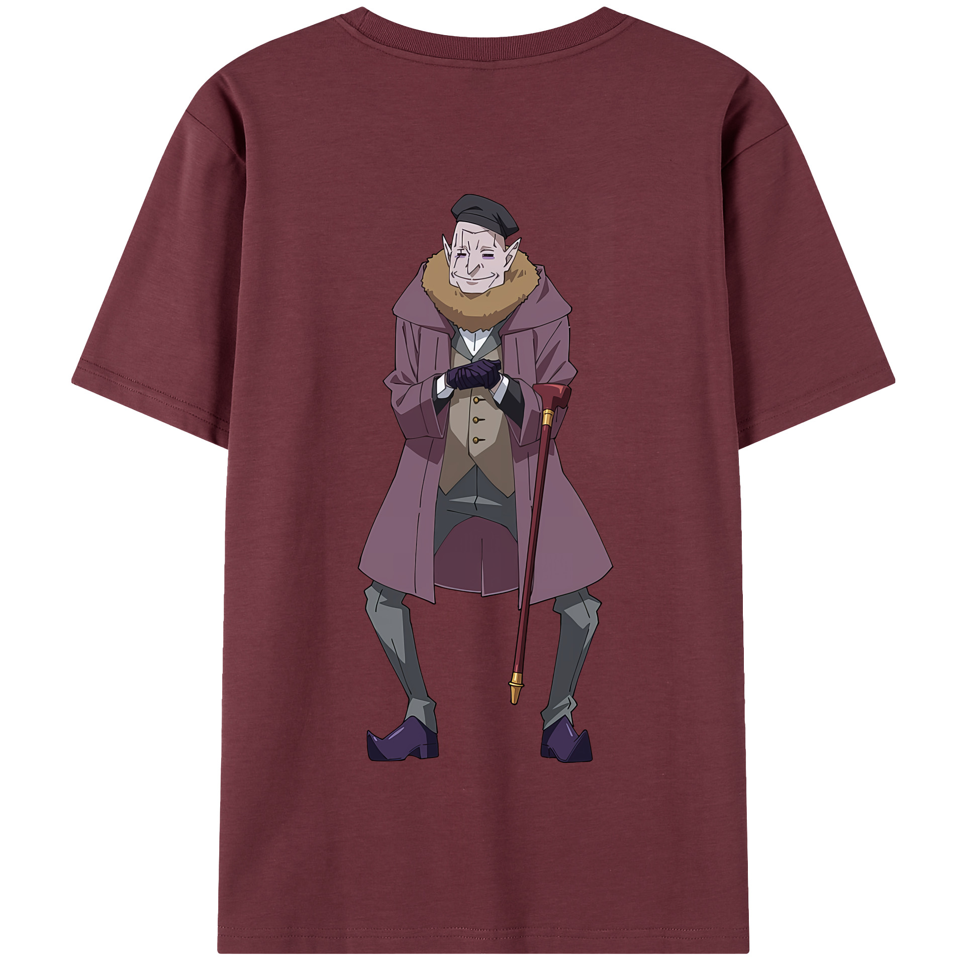 （画像用） 転スラ Regarding Reincarnated to Slime 綿100％半袖Tシャツ（背面プリント）